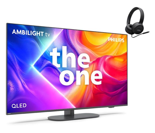 Philips 43PUS9010 43" QLED 4K Ambilight +SŁUCHAWKI NAUSZNE JBL - 1531994 - zdjęcie